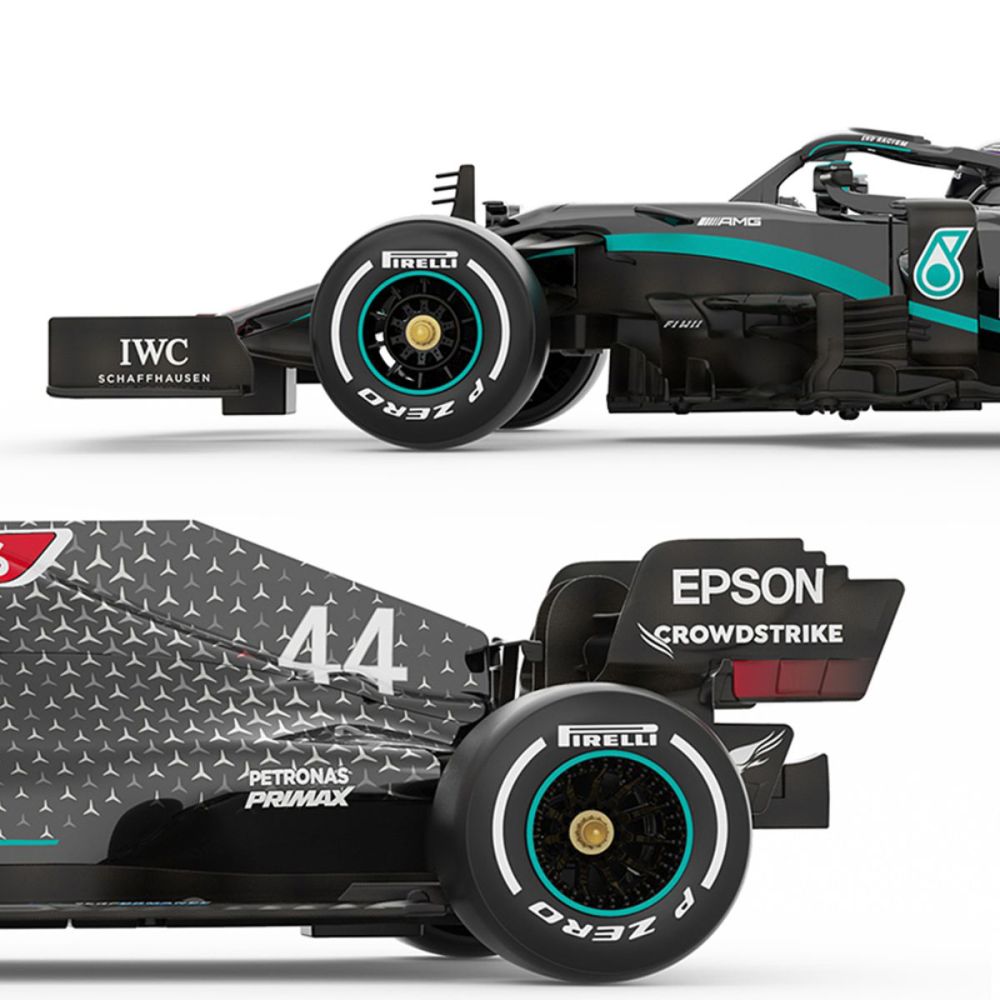 Количка с дистанционно Rastar, Mercedes Amg F1, 1:12