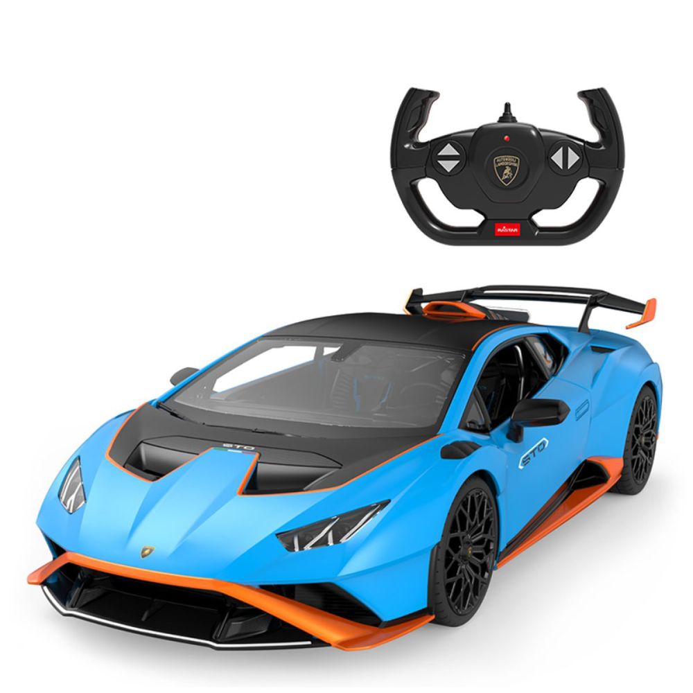 Количка с дистанционно Rastar, Lamborghini Huracan Sto, 1:14