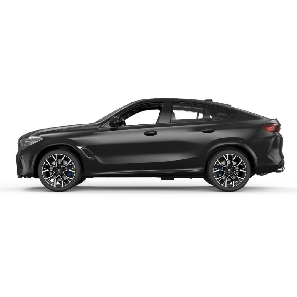 Количка с дистанционно, Rastar BMW X6 M, Черна 1:14 