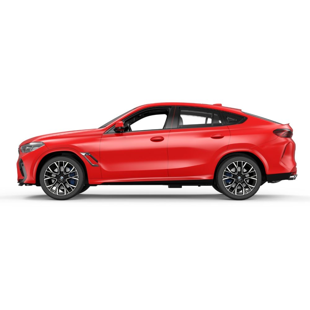 Количка с дистанционно, Rastar BMW X6 M, Червен 1:14