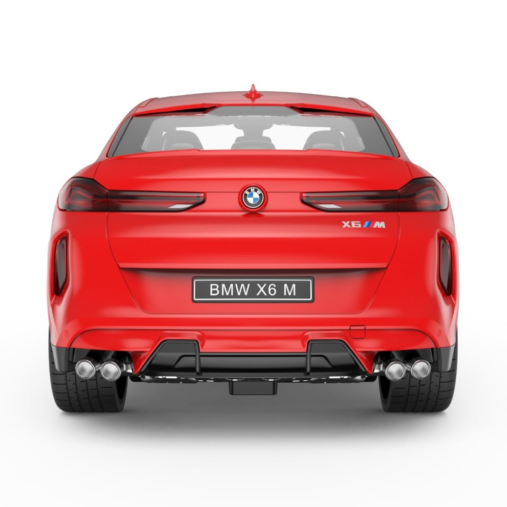 Количка с дистанционно, Rastar BMW X6 M, Червен 1:14