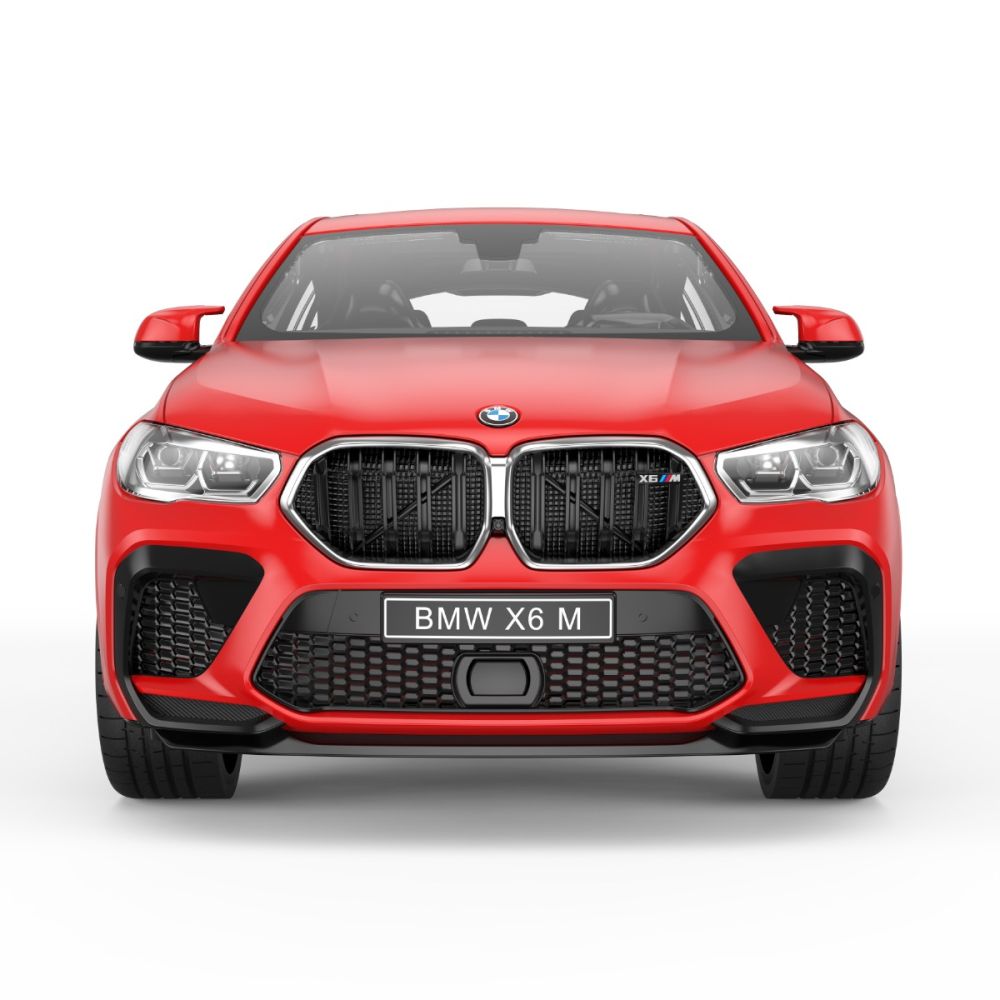 Количка с дистанционно, Rastar BMW X6 M, Червен 1:14