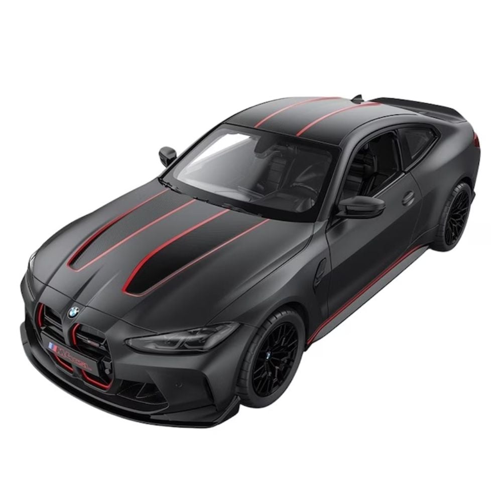 Количка с дистанционно управление, Rastar, BMW M4 CSL, 1:16, Черна