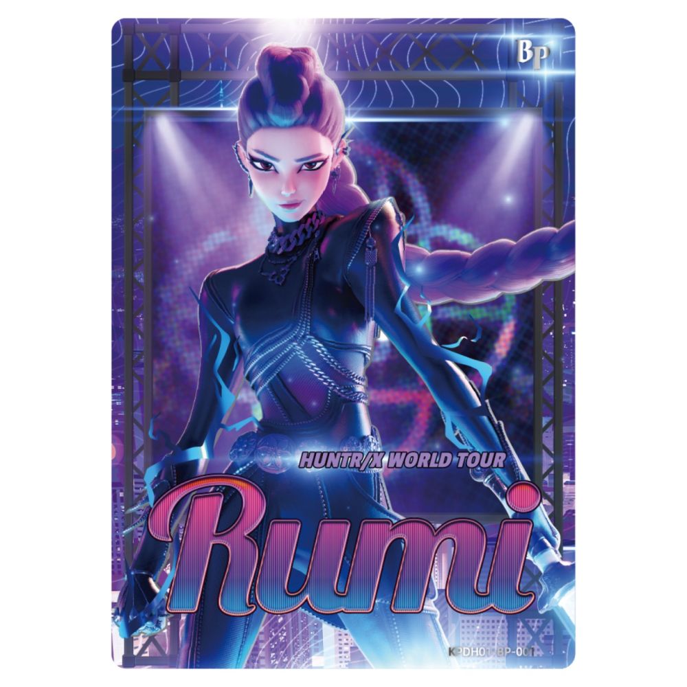 Комплект 8 колекционерски карти, K-Pop Demon Hunters, Energy Edition, Серия 1