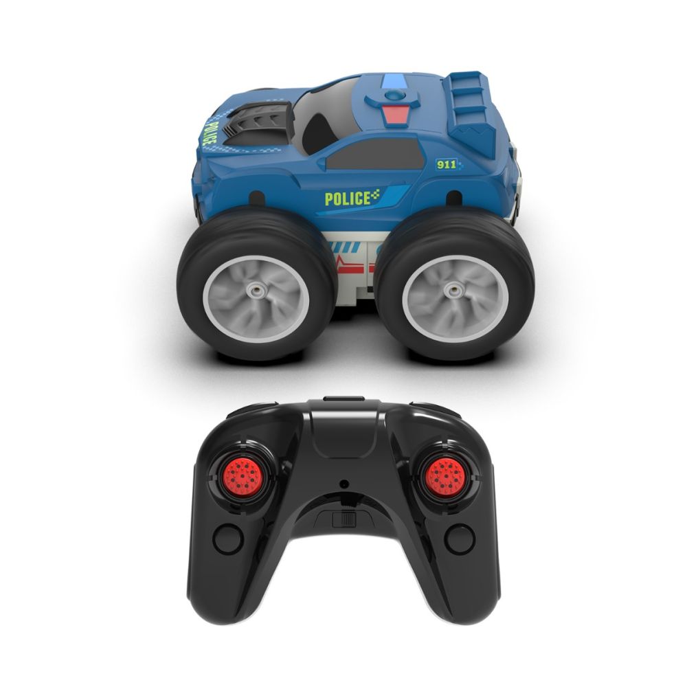 Кола с дистанционно управление Revolt 2 Sided Rescue Racers, Синя