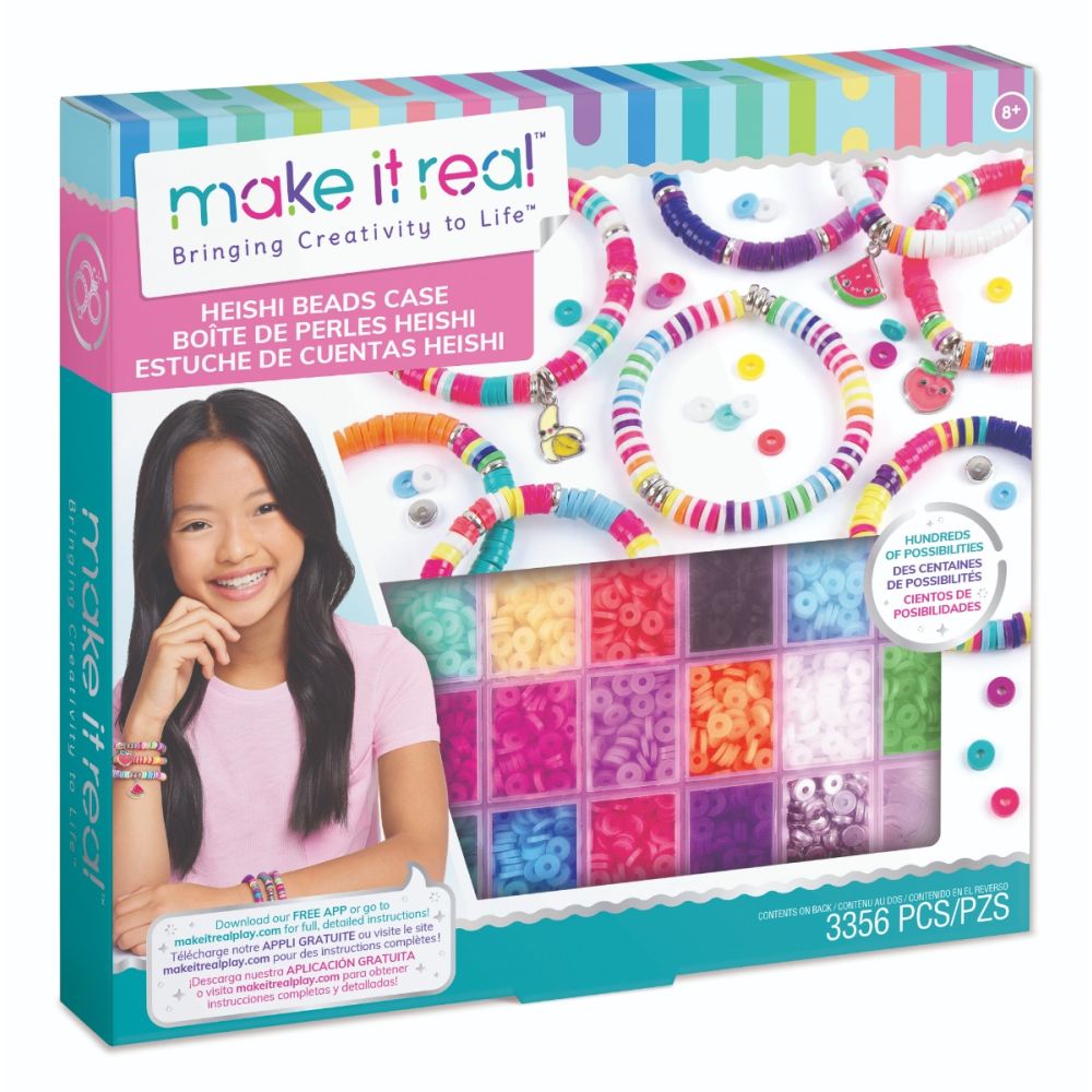 Комплект гривни от мъниста, Make It Real, Heishi