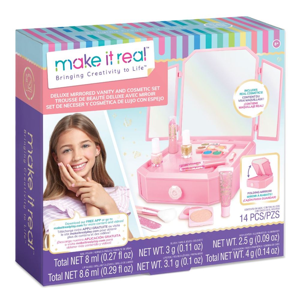 Комплект за грим, Make It Real, Mirrored Vanity и Cosmetic