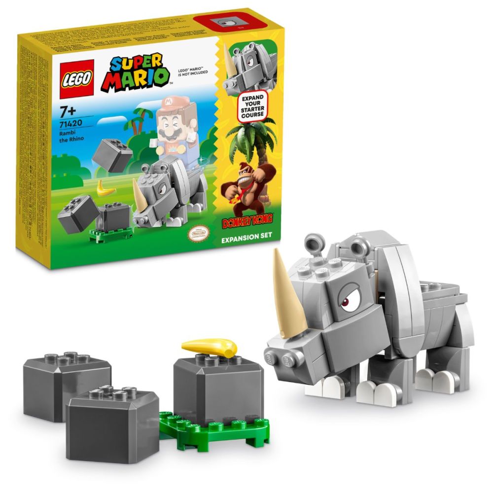LEGO® Super Mario - Комплект с допълнения Rambi the Rhino (71420)