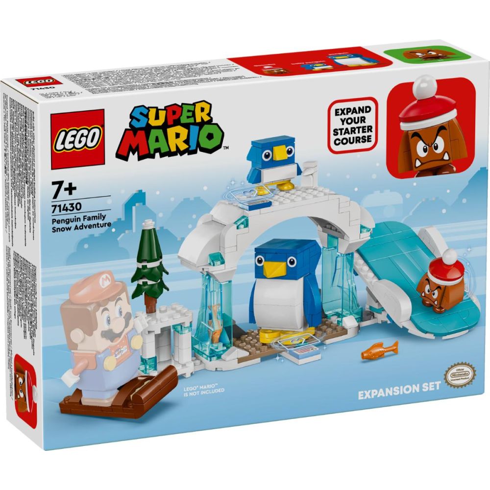 LEGO® Super Mario - Комплект с допълнения penguin Family Snow Adventure (71430)