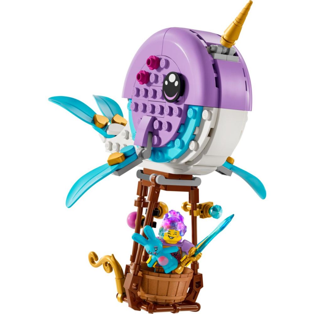 LEGO® Dreamzzz - Нарвалът на Изи – балон с горещ въздух (71472)