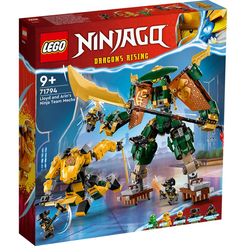 LEGO® Ninjago - Нинджа роботите на Лойд и Арин (71794)