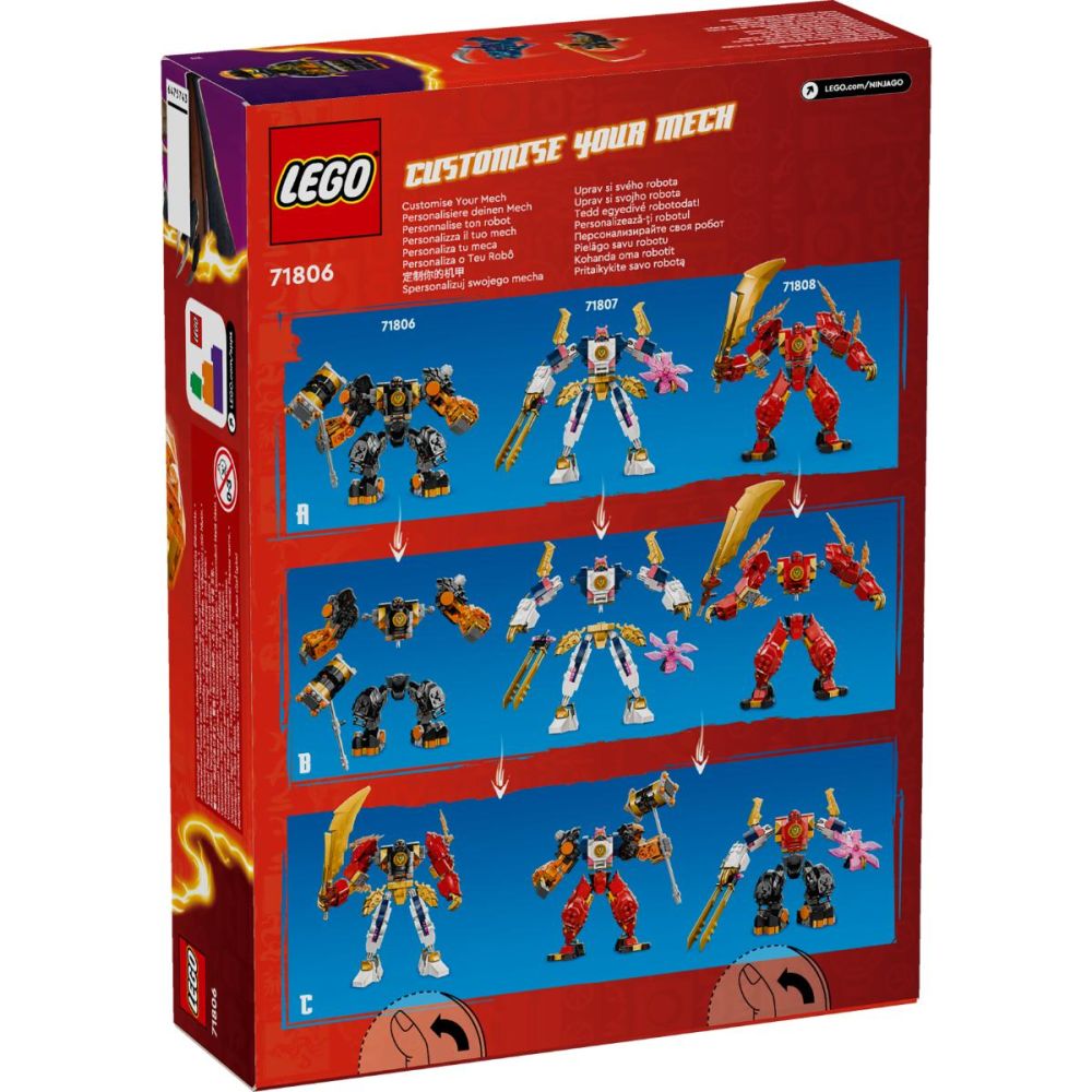 LEGO® Ninjago - Елементният земен робот на Коул (71806)