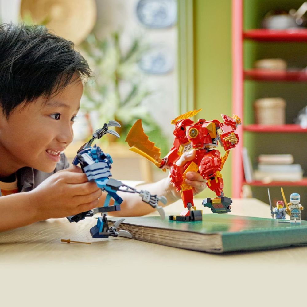 LEGO® Ninjago - Елементният огнен робот на Кай (71808)