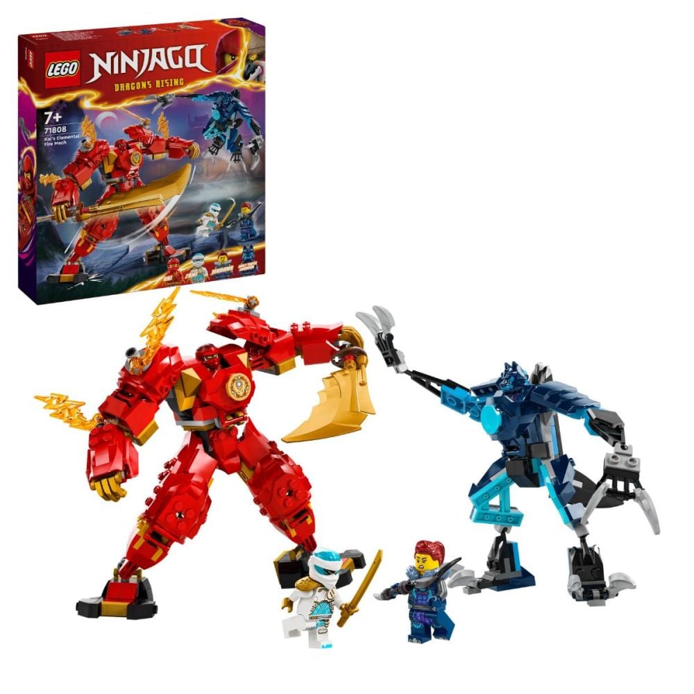 LEGO® Ninjago - Елементният огнен робот на Кай (71808)