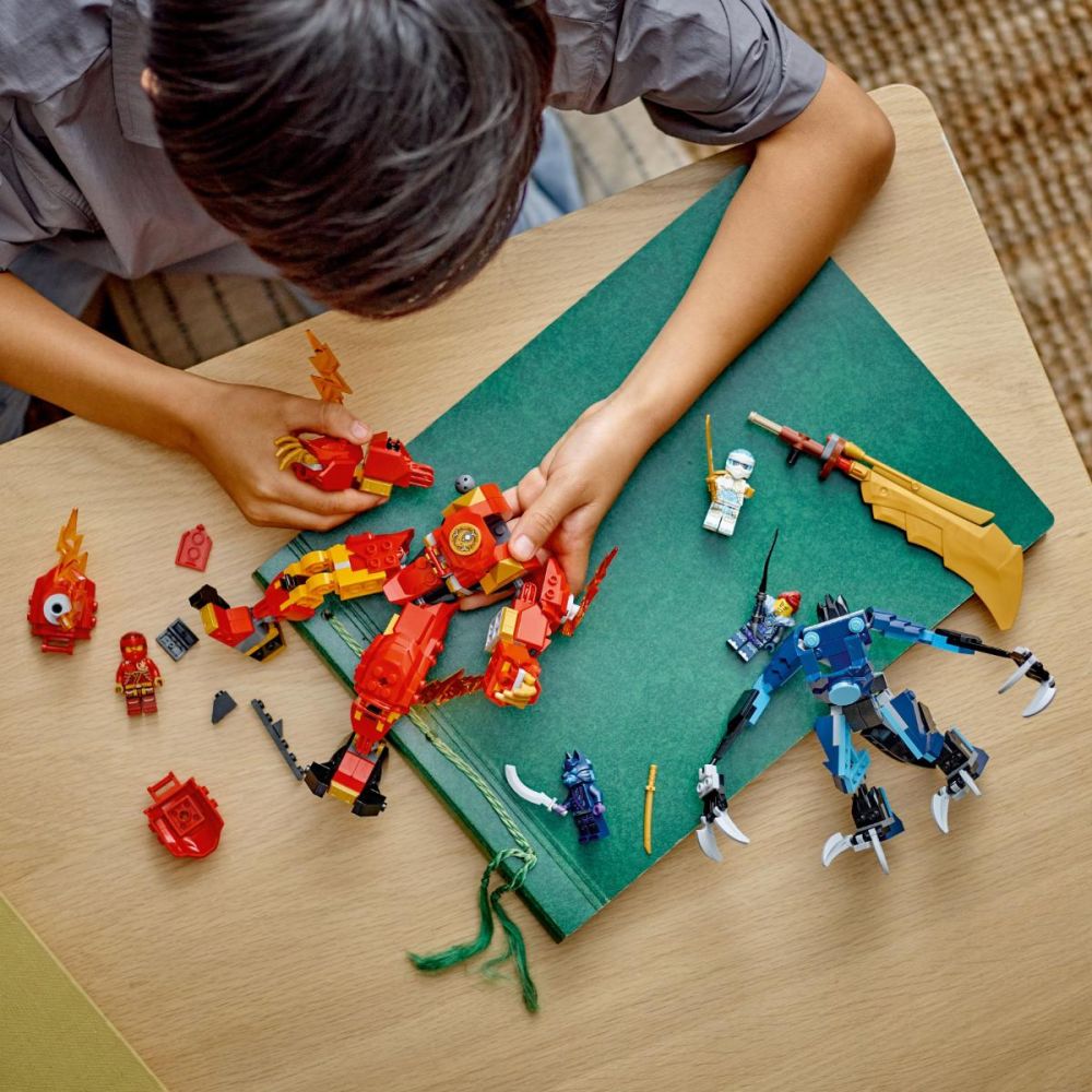 LEGO® Ninjago - Елементният огнен робот на Кай (71808)
