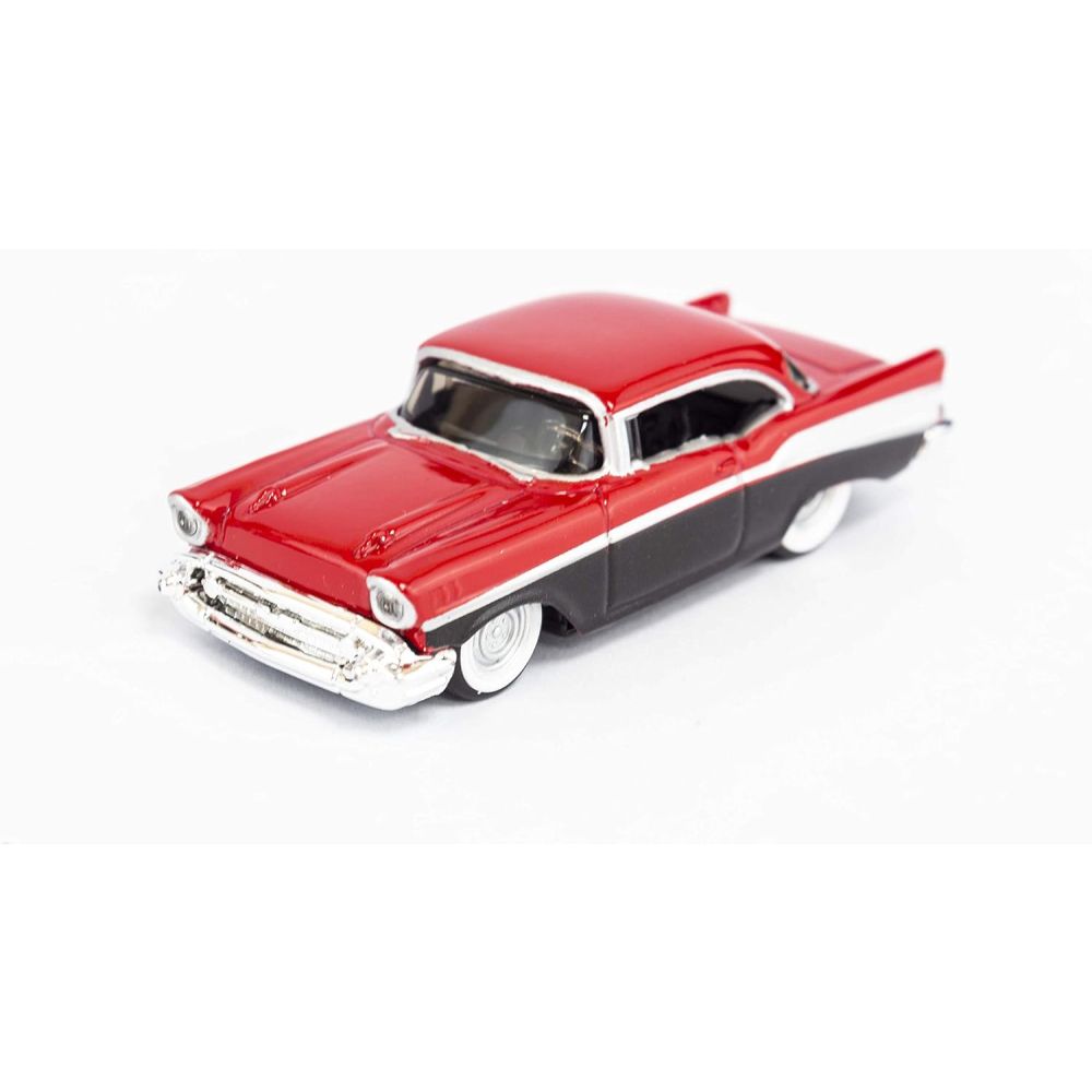 Количка Maisto, Chevrolet Bel Air с ремарке Alameda Trailer Red, 1:64