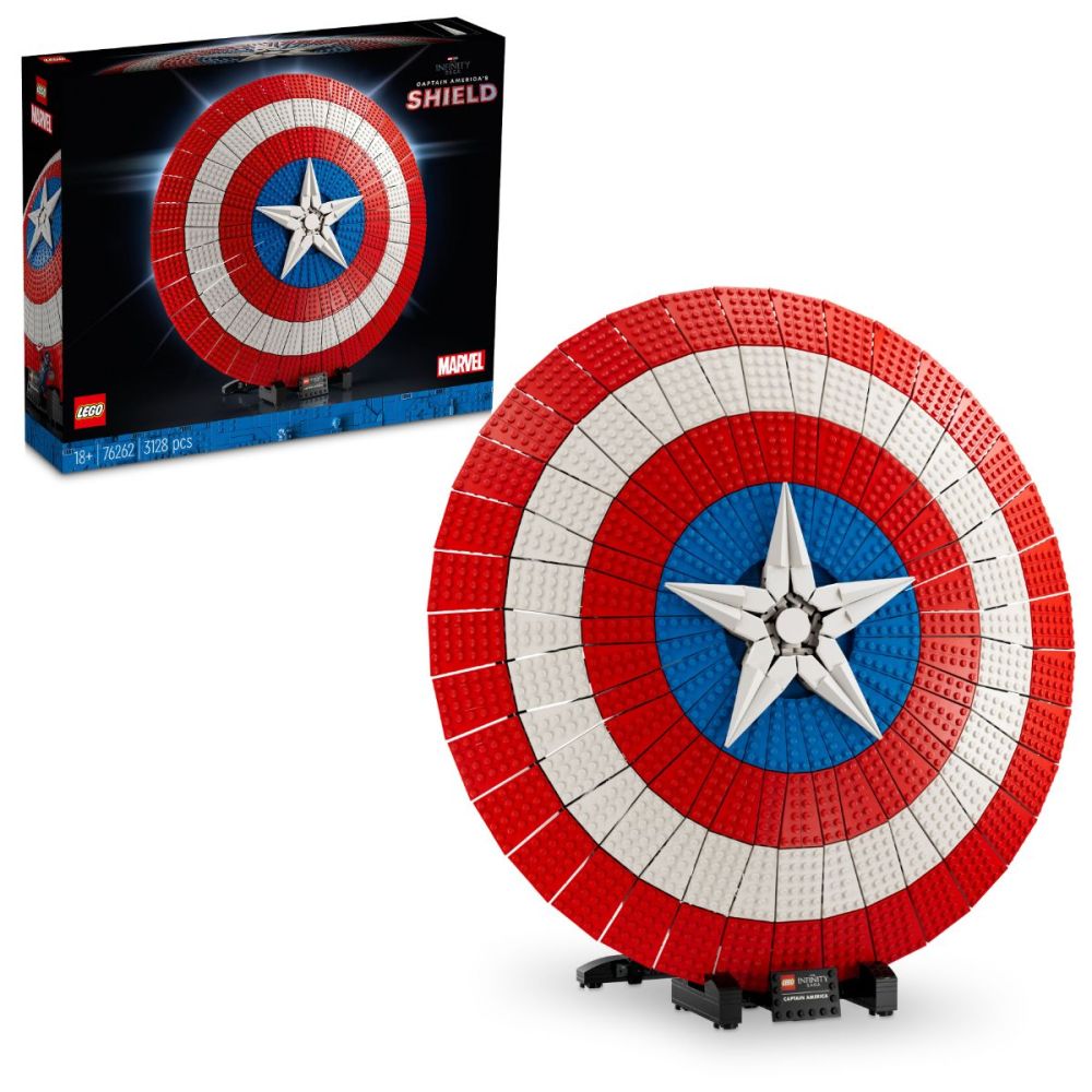 LEGO® Super Heroes - Щитът Капитан Америка (76262)