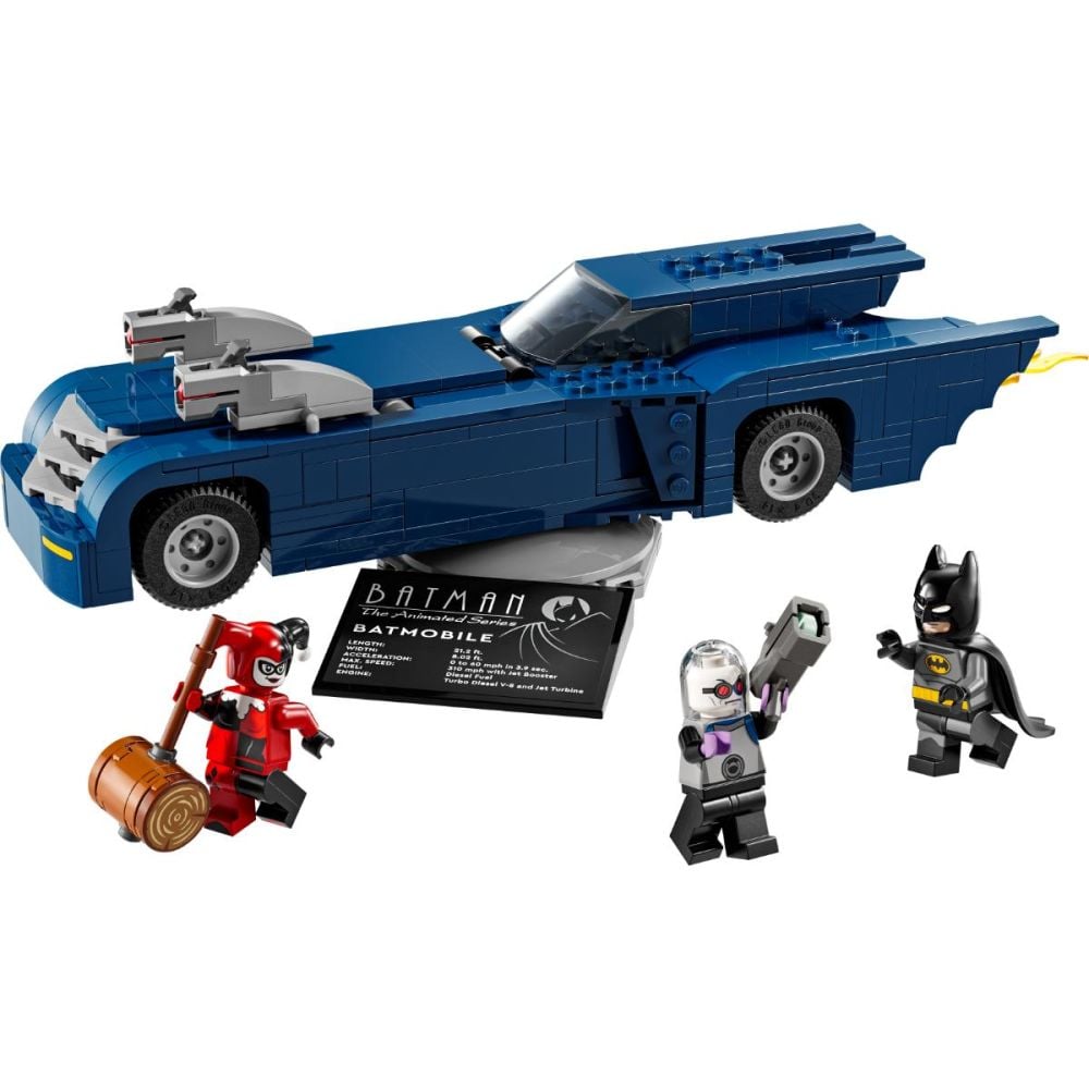 LEGO® Super Heroes - Батман с Батмобила срещу Харли Куин и Мистър Фрийз (76274)