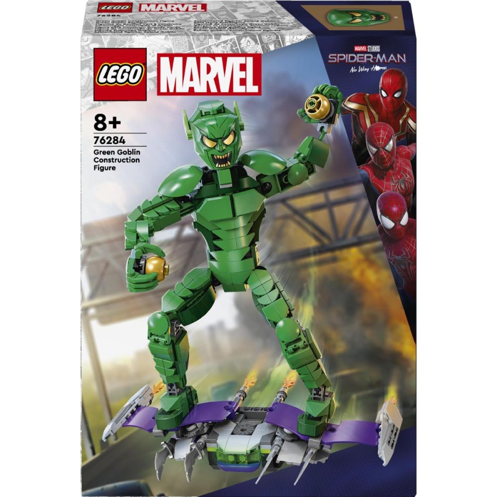 LEGO® Marvel - Фигура за изграждане Зеления гоблин (76284)