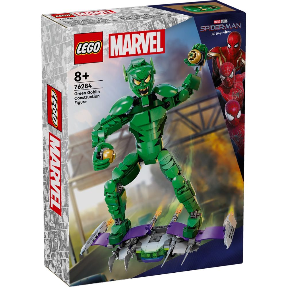 LEGO® Marvel - Фигура за изграждане Зеления гоблин (76284)