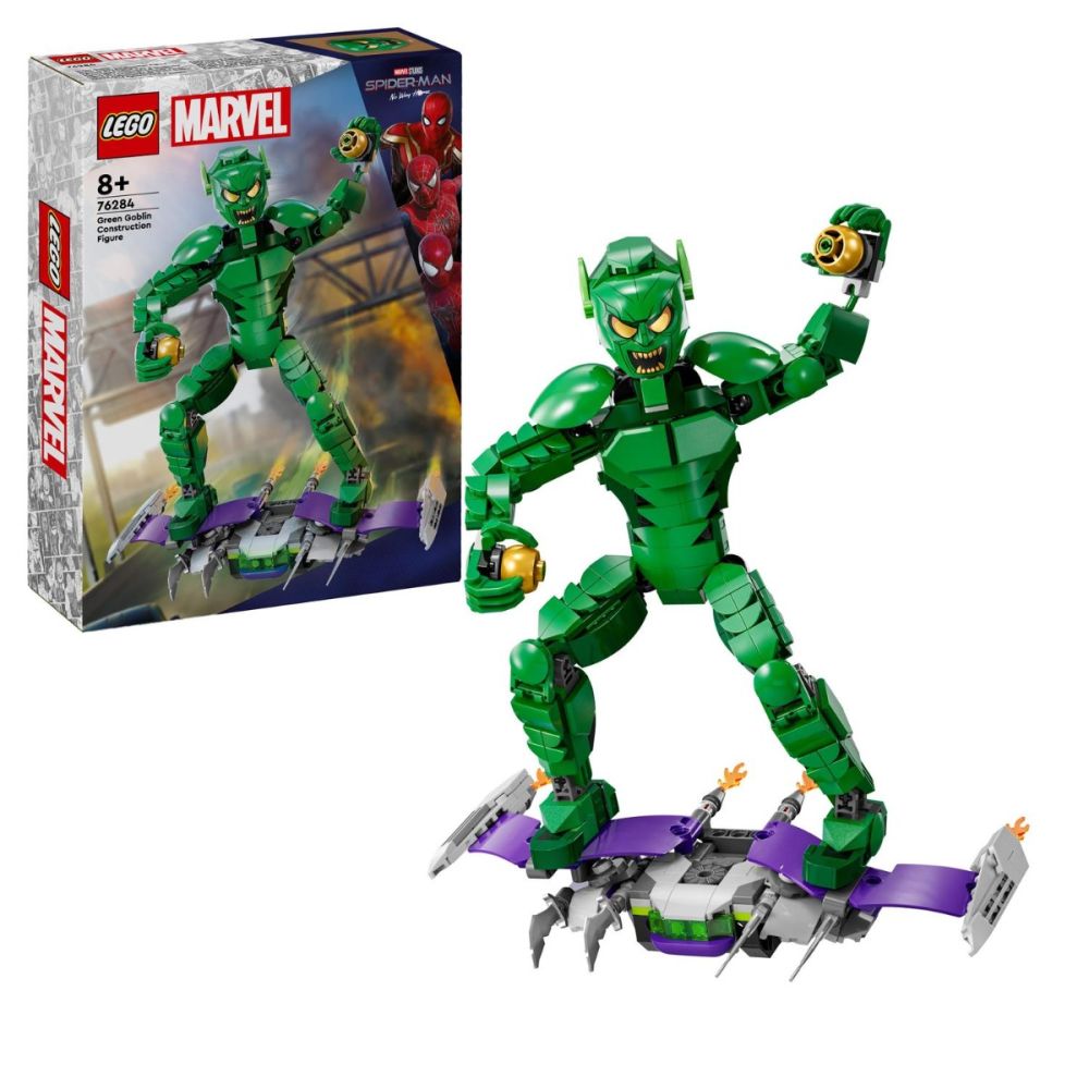 LEGO® Marvel - Фигура за изграждане Зеления гоблин (76284)