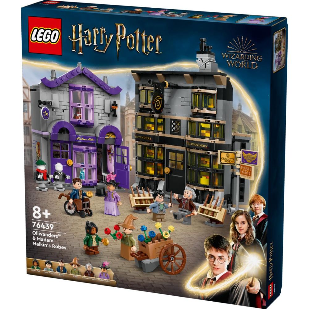 LEGO® Harry Potter - Оливандър и дрехи от Мадам Молкин (76439)