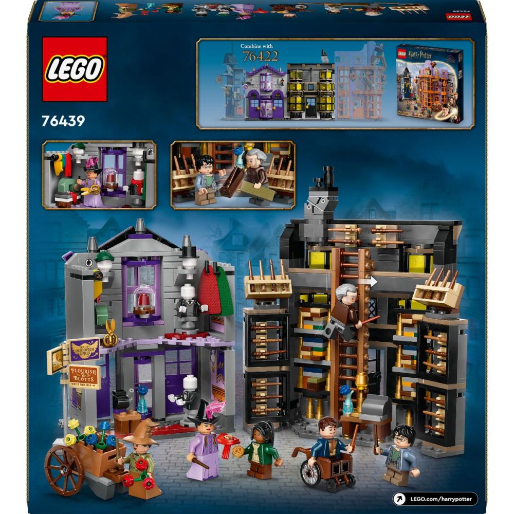 LEGO® Harry Potter - Оливандър и дрехи от Мадам Молкин (76439)