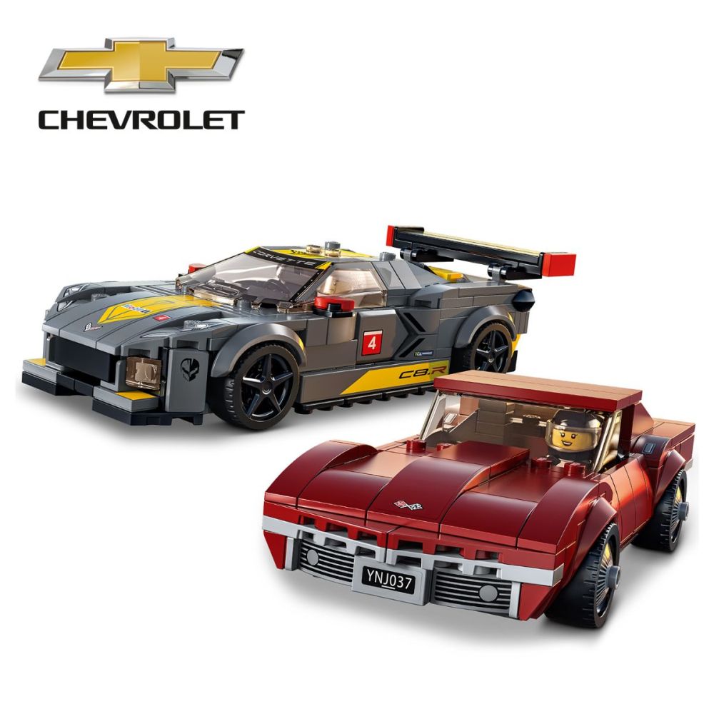 LEGO® Speed Champions - Chevrolet Corvette C8.R и 1969 Chevrolet Corvette (76903)