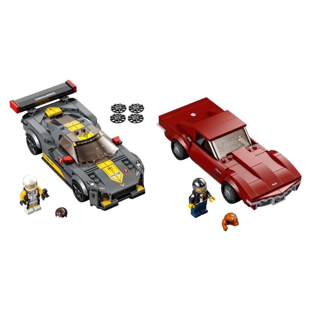 LEGO® Speed Champions - Chevrolet Corvette C8.R и 1969 Chevrolet Corvette (76903)