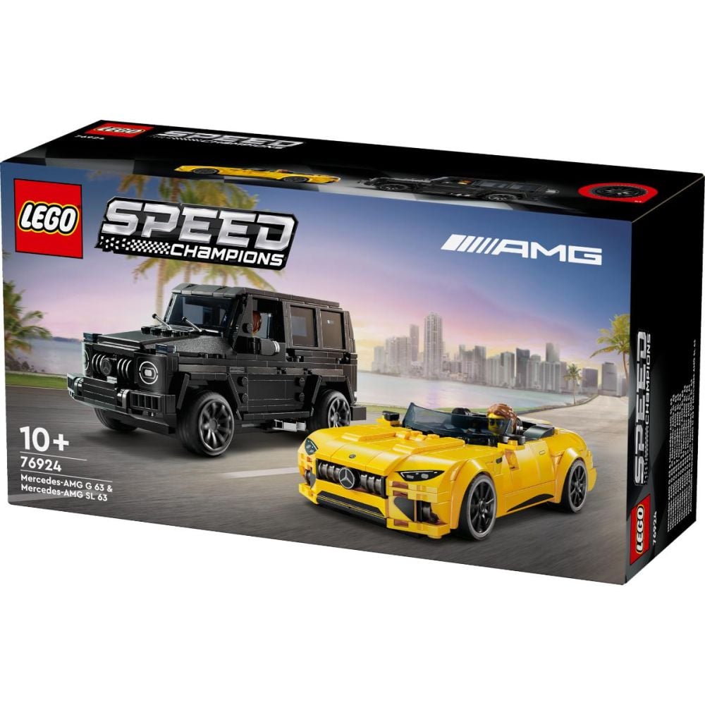 LEGO® Speed Champions - Mercedes-AMG G 63 и Mercedes-AMG SL 63 (76924)
