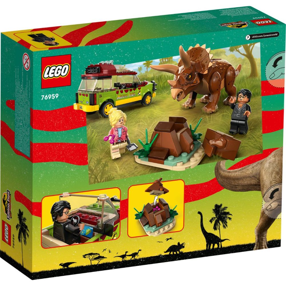 LEGO® Jurassic Park - Изследване на трицератопс (76959)
