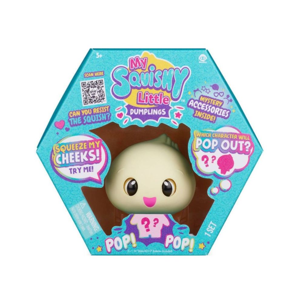 Интерактивна играчка, My Squishy Little Dumplings, Dip, тюркоаз