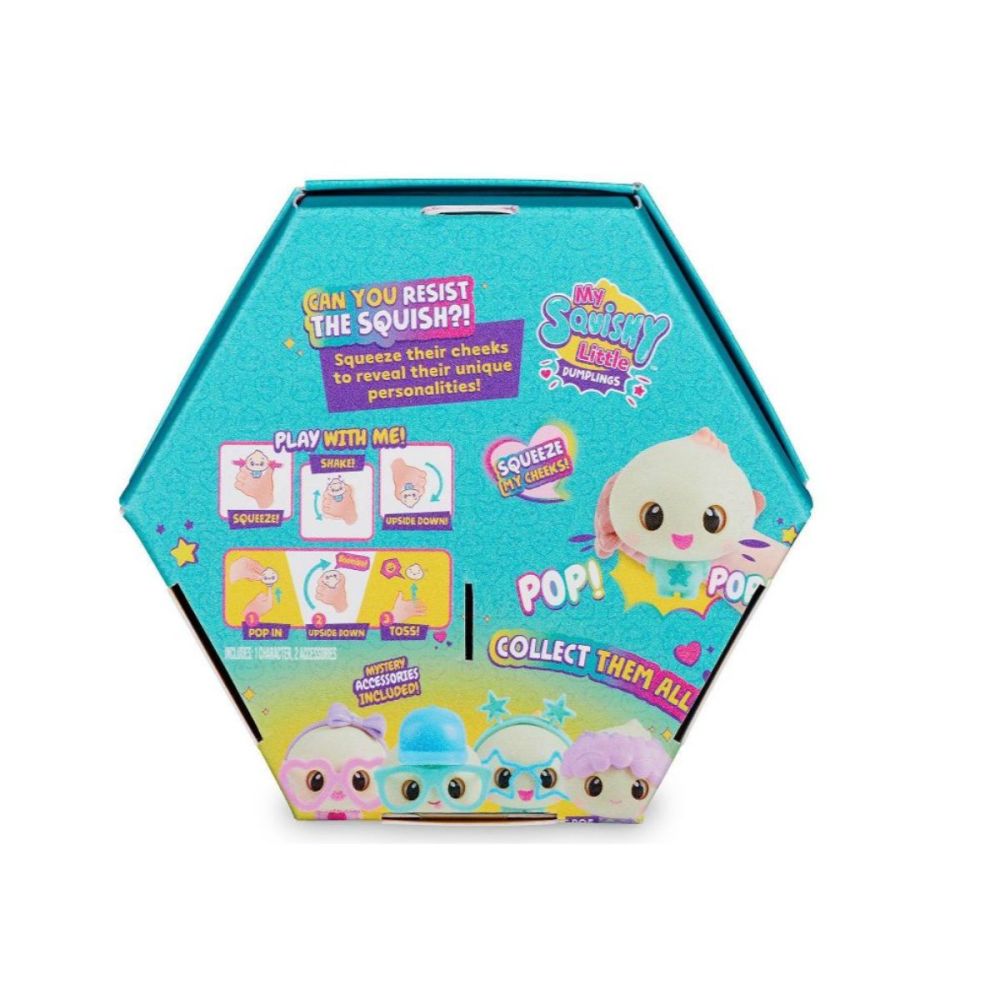Интерактивна играчка, My Squishy Little Dumplings, Dip, тюркоаз