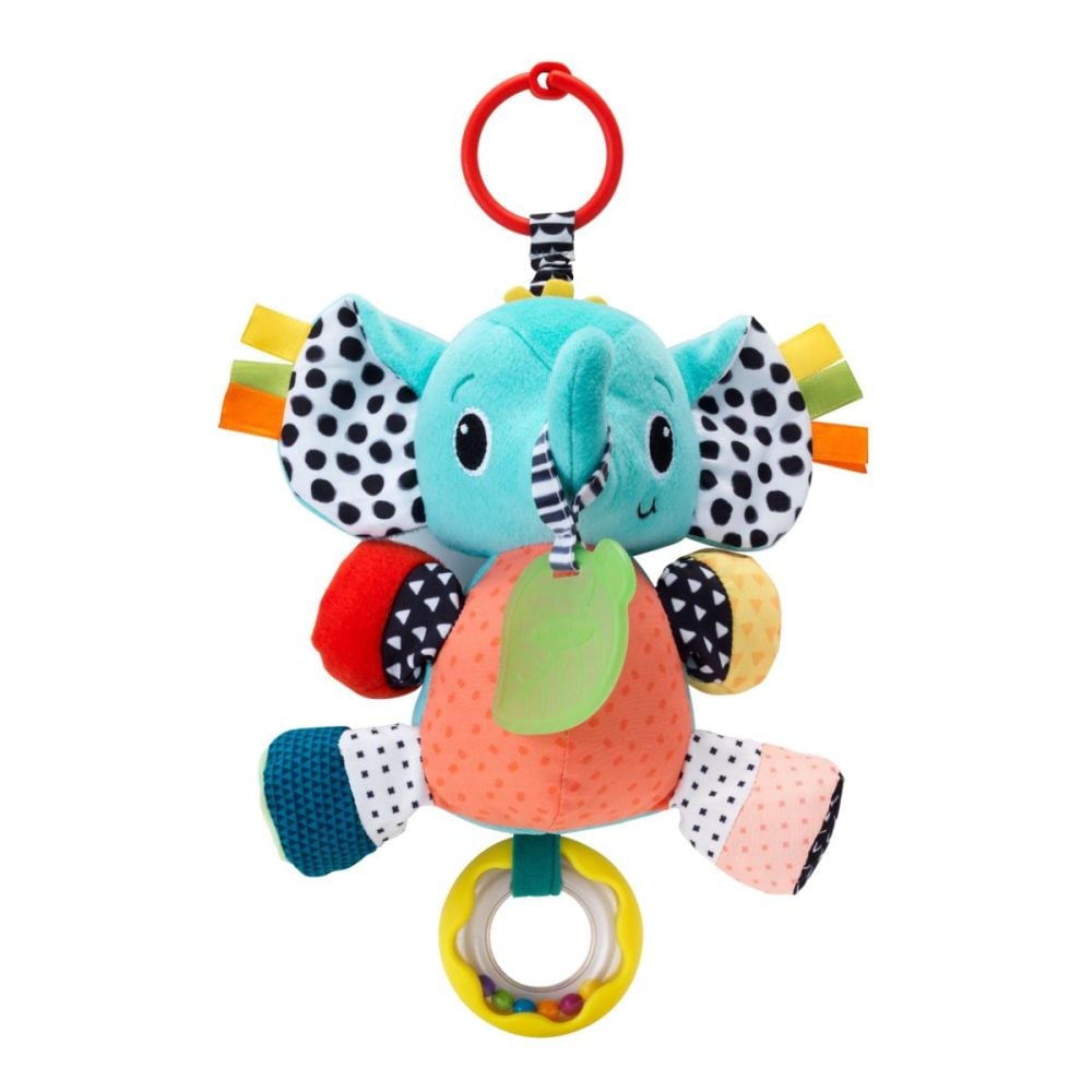 Играчка дрънкалка, Infantino, Слонче