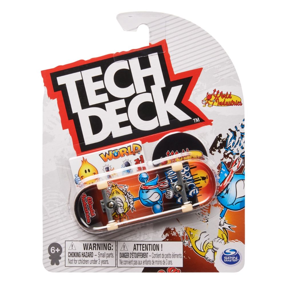 Мини скейтборд дъска Tech Deck, World Industries, 20141352