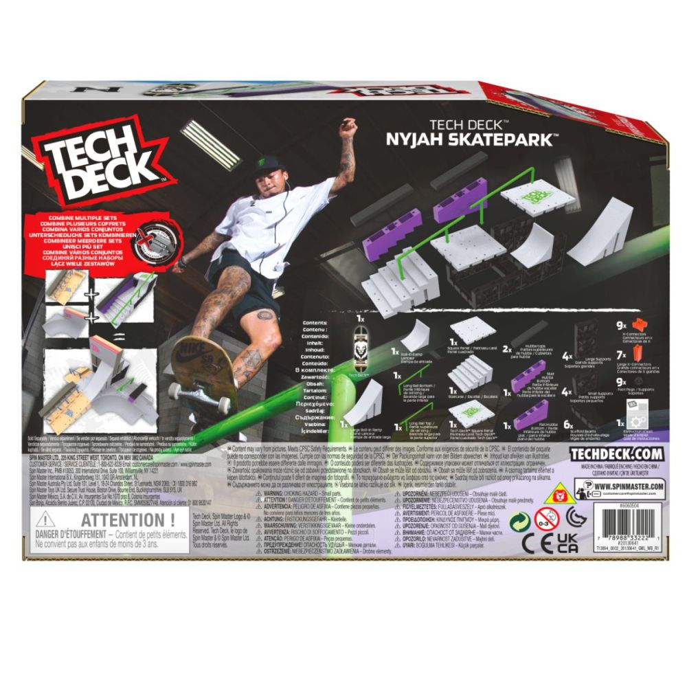 Рампа, Tech Deck, Nyjah Huston Skatepark, X-Connect