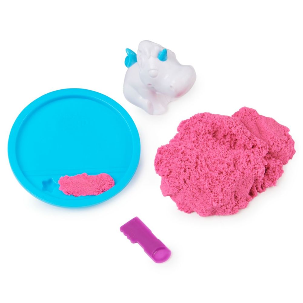 Комплект ароматизиран пясък за игра с изненада Kinetic Sand, 113 гр