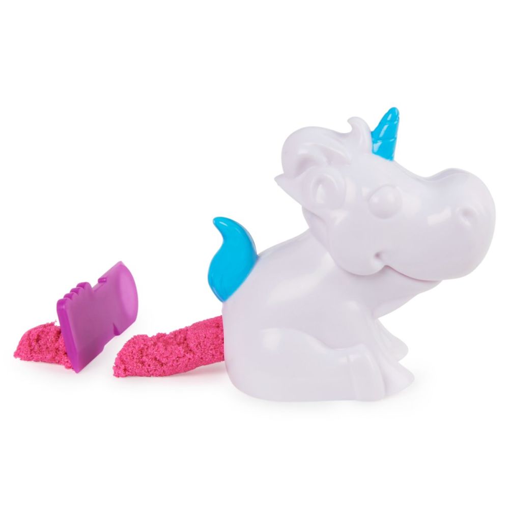 Комплект ароматизиран пясък за игра с изненада Kinetic Sand, 113 гр