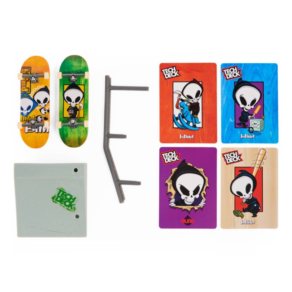 Комплект от 2 мини дъски скейтборд, Tech Deck, VS Series