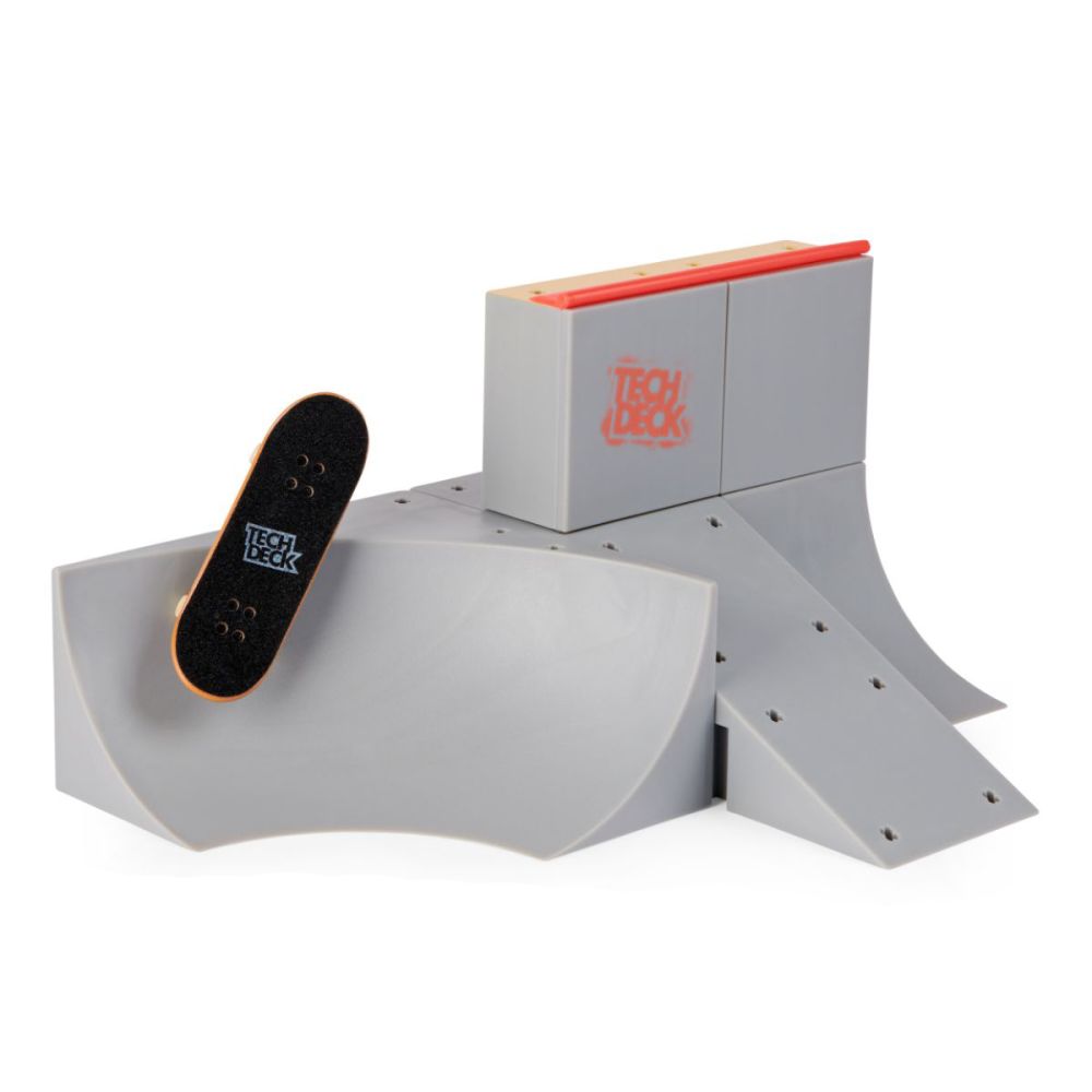 Комплект мини скейтборд с рампа, Tech Deck, Bowl Builder, X-Connect, 20134299