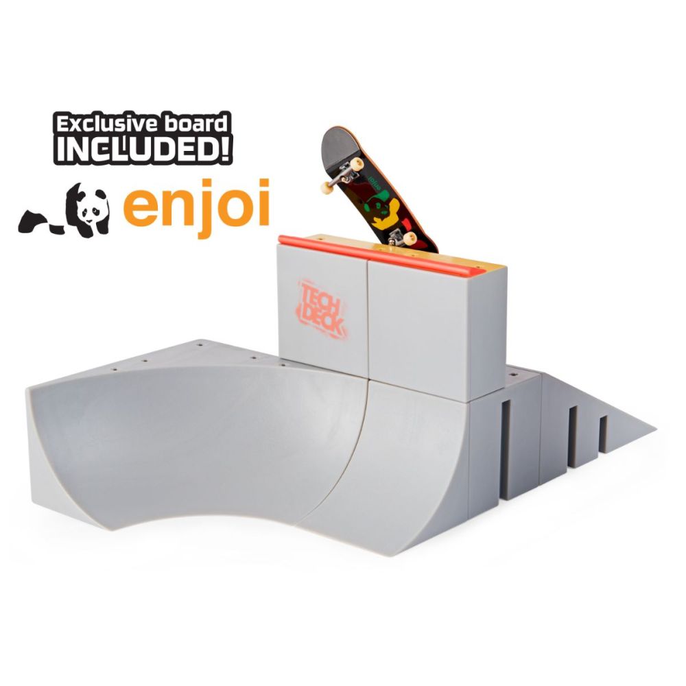 Комплект мини скейтборд с рампа, Tech Deck, Bowl Builder, X-Connect, 20134299