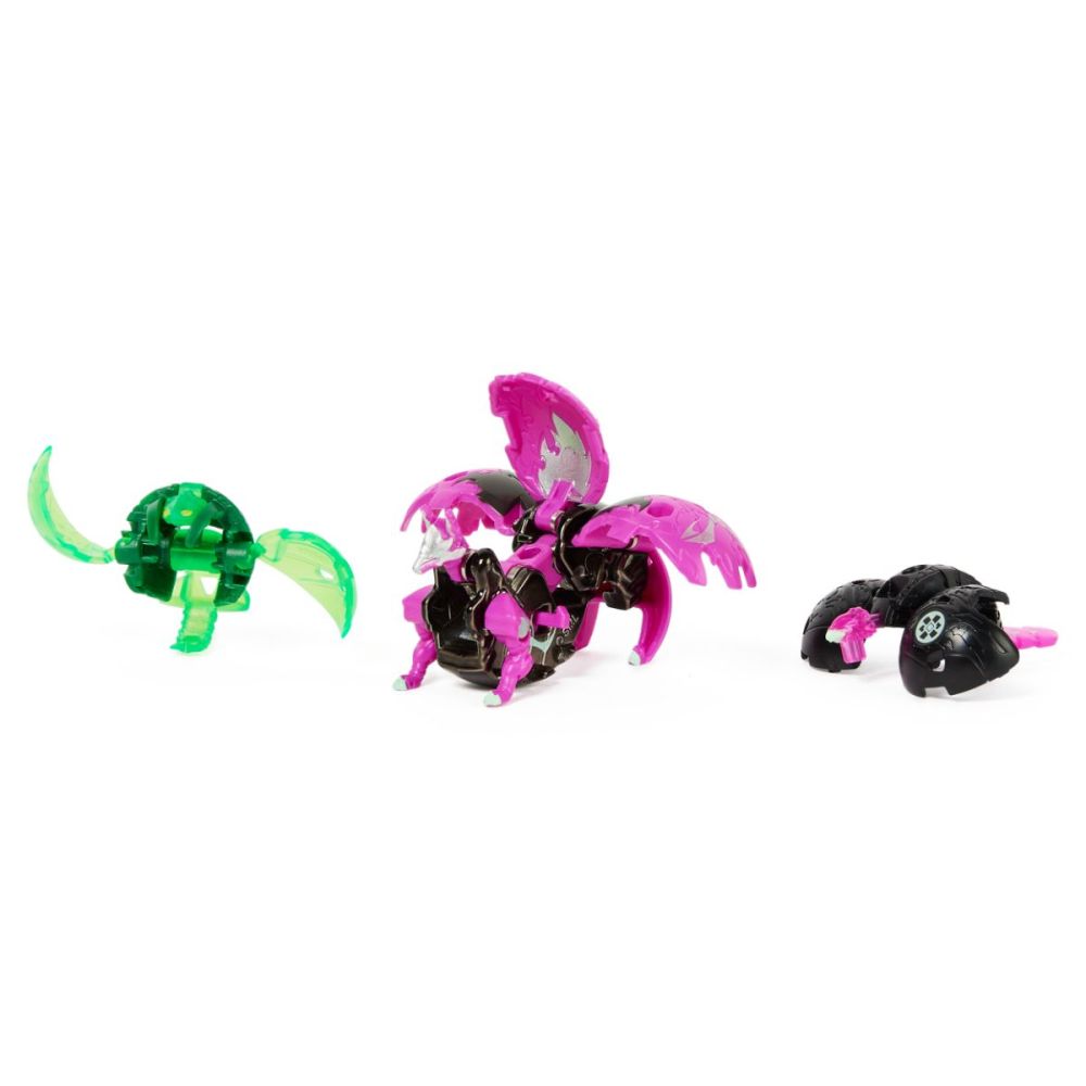 Метална фигурка Bakugan Evolutions, Platinum Power Up S4, Blitz Fox, 20138077