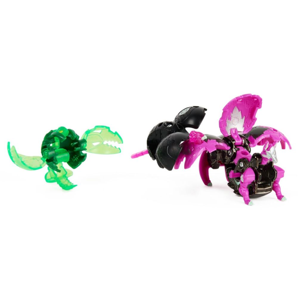Метална фигурка Bakugan Evolutions, Platinum Power Up S4, Blitz Fox, 20138077