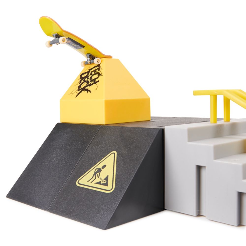 Комплект мини скейтборд с рампа, Tech Deck, Almost Pyramid Shredder, 20141008
