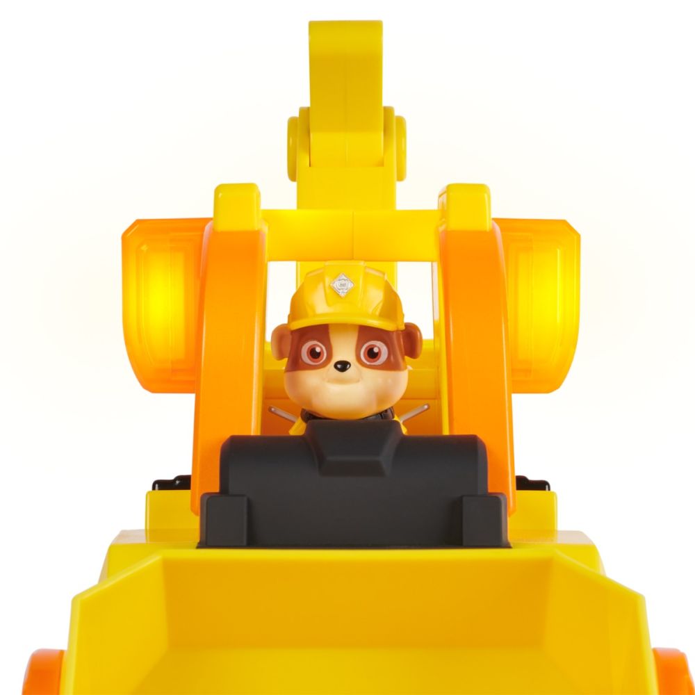 Комплект превозно средство с фигурка, Rubble & Crew, Rubbles Bark Yard Deluxe Bulldozer, 6068074