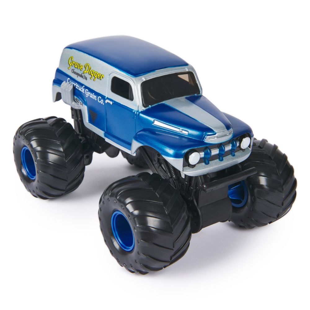 Метална количка, Monster Jam, Grave Digger Currituck Grain, 20144302