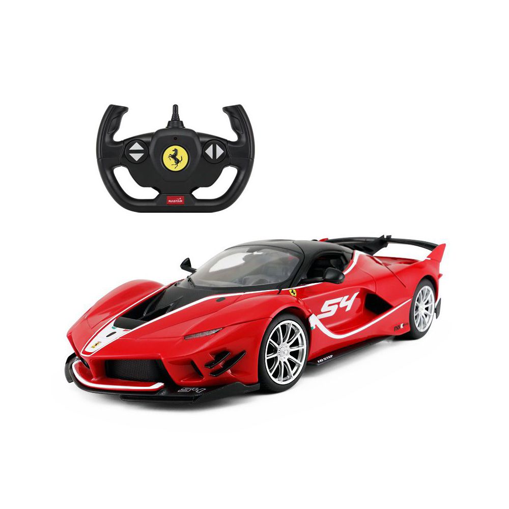 Автомобил с дистанционно управление Rastar Ferrari FXX K EVO, RC, 1:14, Червен