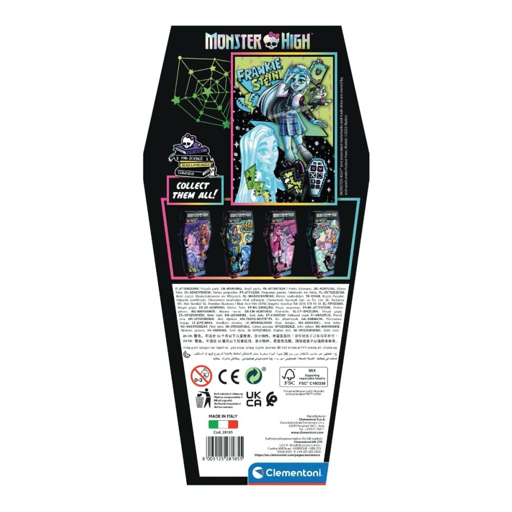 Пъзел Clementoni, Monster High, Frankie Stein, 150 части