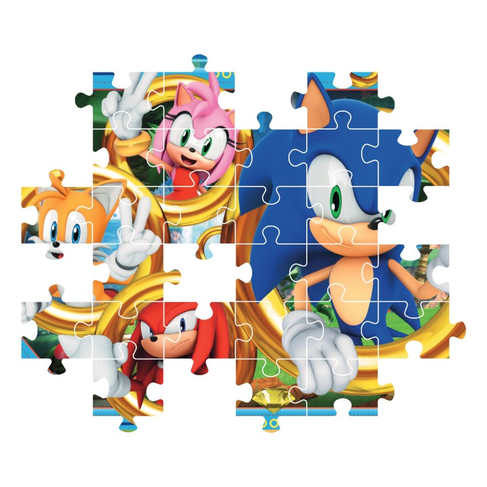 Пъзел Clementoni, Sonic the Hedgehog с включен стикер, 180 части ...