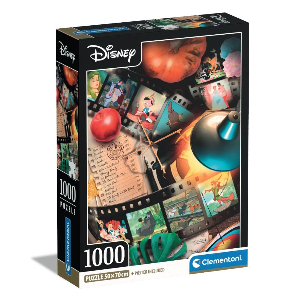 Пъзел Clementoni, Disney Classics, 1000 части